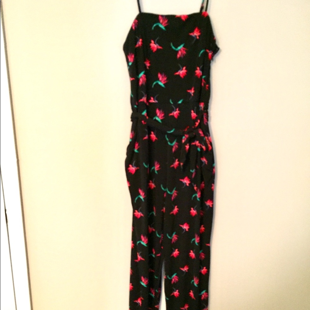 Black and floral jumper!